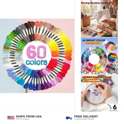 Embroidery thread floss - embroidery,
